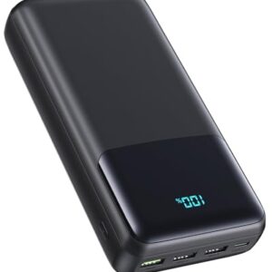 Portable Charger Power Bank 50000mAh, USB-C PD 30W and QC 4.0 Fast Charging External Battery Pack with 4 Outputs & 2 Inputs, Digital Display Phone Charger for iPhone 15/14/13/12/11, Samsung, Android