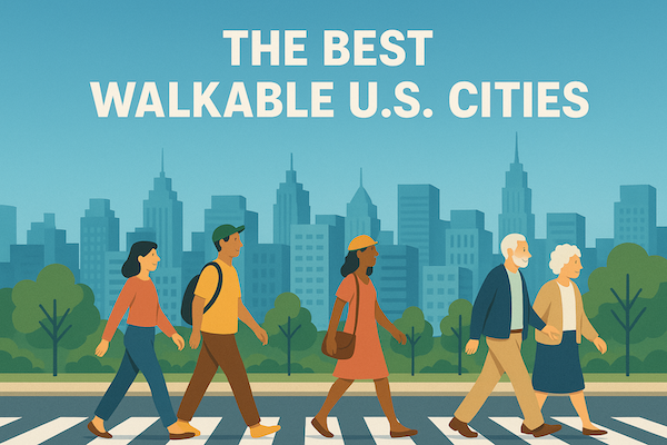 The Best Walkable U.S. Cities For Senior Couples