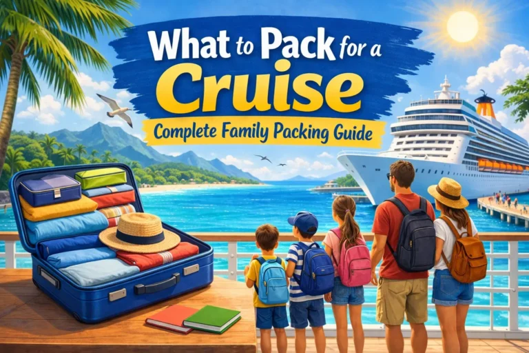 What to Pack for a Cruise: Complete Family Packing List + Cruise Essentials